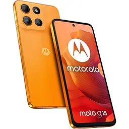 Смартфон Motorola Moto G15 8/512 GB Sunrise Orange [PB6E0066UA] UA-UCRF [136523] - мініатюра 2