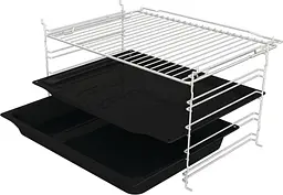 Духова шафа Gorenje електрична 77 л, A, пара, дисплей, білий - мініатюра 6