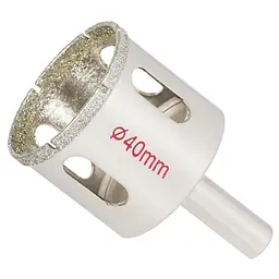 Коронка алмазна Sigma по кераміці і склу Ø40 мм (1541401)