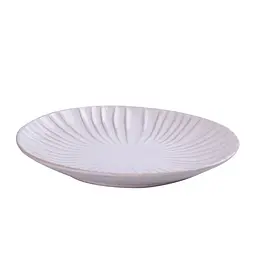 Тарілка порцелянова плоска кругла 20,5 см, білий TS Kitchen HP638