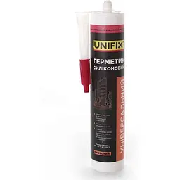 Герметик силіконовий UNIFIX 280мл Прозорий універсальний