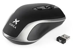 Миша Vinga MSW-909 Silent Black Grey - мініатюра 5