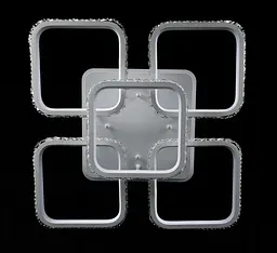 Стельова LED люстра з пультом і нічником Splendid-Ray 30-4023-37 - мініатюра 5