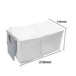 Мішки для сміття для бази Roborock Q Revo ( QR02-00 QR52-00 ) Qrevo 5AE ( QRSP52-00 QRSP02-00 ) 5A1 ( QRCS02-00 ) QR 798 / 3 шт. - мініатюра 5