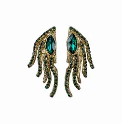 Сережки Bird Mardi Gras - мініатюра 1