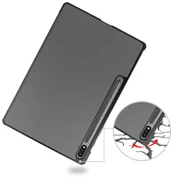 Чохол до планшета BeCover Smart Case Samsung Tab S9 Plus (SM-X810/SM-X816)/S9 FE Plus (SM-X610/SM-X616) 12.4" Gray (710324) - мініатюра 5