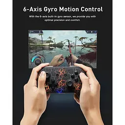 Бездротовий контролер Blnbok Switch Pro для Switch/Switch Lite/Switch OLED, 8 кольорів регульований - мініатюра 2