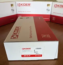 Сифон для ванни Koer BD-04-07 напівавтоматичний з переливом, без ревізії KR5444 - мініатюра 5
