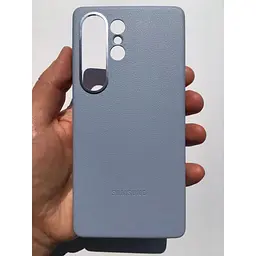 Оригінальний протиударний шкіряний чохол Samsung Kindsuit Case для Galaxy S25 Ultra (6.9") Light Blue EF-VS938PLEGWW - мініатюра 3
