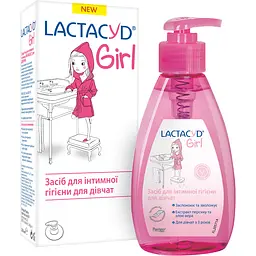 Уцінка. Засіб для інтимної гігієни Lactacyd Girl для дівчат 200 мл