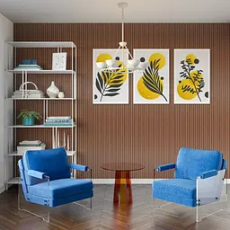 Рейка декоративна Sticker Wall WPC стінова 3000х165х23мм Капучино SW-00001538 - мініатюра 6