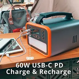 Зарядна станція Energizer 150Вт (230Вт/г) 2xDC, LiFePO4, USB-C PD 60Вт (PPS240W2) - мініатюра 3