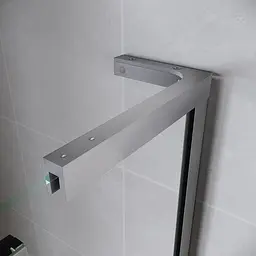 Двері у нішу Koer Walk-In розсувні Sr SD07-120x200-R-TR-01 прозоре скло Easy Clean 8мм Хром KR5773, Права, прозорий, хром - мініатюра 4