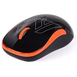 Мишка A4Tech G3-300N Black+Orange