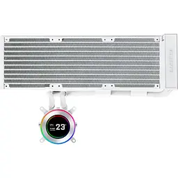 СВО Lian Li HydroShift II LCD-C 360 FANLESS White (G89.GHS2LCD36W.00) - мініатюра 2