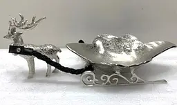 Сувенір "Оленяча упряжка", 56x24x20