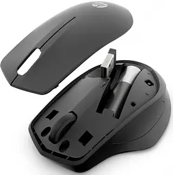 Мишка бездротова HP 280 Silent, 3 кн., 1200 dpi, чорна - мініатюра 5