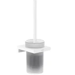Йоржик для унітазу підвісний Hansgrohe AddStoris Matt White 41752700, Білий матовий