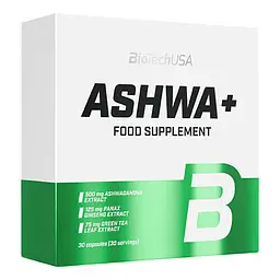 Ашваганда USA Ashwa+ 30 капсул BioTech vit0006541