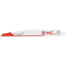 Полотно для шабельних пил AX FANG TIP MILWAUKEE, 230х5,0мм, (25шт), (деревина з цвяхами)