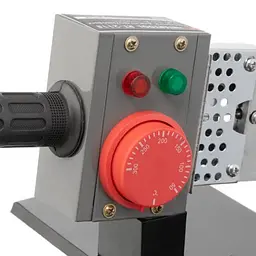 Паяльник для пластикових труб у металевому кейсі 850 Вт 0-300°C INTERTOOL RT-2110 - мініатюра 4