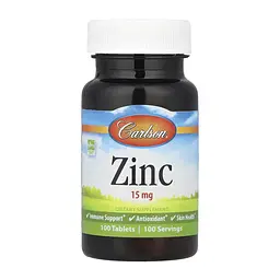 Цинк Zinc 15mg - 100 tabs