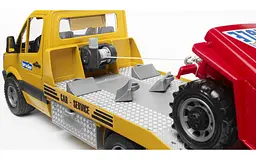 Евакуатор Bruder MB Sprinter, з джипом (02535) - мініатюра 2