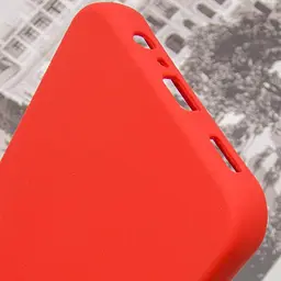 Чохол TPU GETMAN Liquid Silk Full Camera для Samsung Galaxy A15 4G/5G / M15 5G Червоний / Red - мініатюра 7