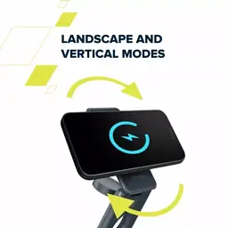 Зарядний пристрій Canyon Foldable wireless charger 15W 3in1 Metal (CNS-WCS309M) - мініатюра 12