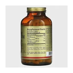 Вітамінно-мінеральний комплекс Solgar Кальцій Магній + Вітамін D3, Calcium Magnesium with Vitamin D3, 150 таблеток (SOL-00518) - мініатюра 4