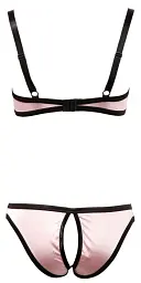 Комплект білизни Cottelli Lingerie Shelf Bra Set, 80B/M (рожевий) - мініатюра 5
