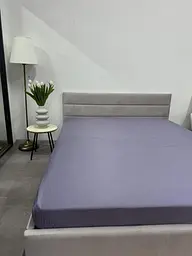 Простирадло на резинці Ecotton 180х200 см фіолетовий Nid Purple 24588 (24588) - мініатюра 3