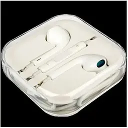 Навушники EarPods 3.5 mm With Remote and Mic HC білі - мініатюра 5