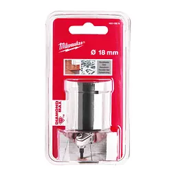 Коронка алмазна Diamond Max MILWAUKEE M14, діаметр 18мм (сухе свердління) - мініатюра 2