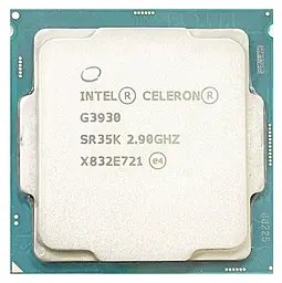 Процесор Intel Celeron G3930 (BX80677G3930) (Socket 1151, 2T, 2.9 ГГц, Box) Б/в