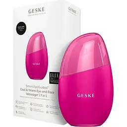 Масажер для обличчя GESKE Cool & Warm Eye and Face Massager 7в1 Magenta (HB0289) [176771]