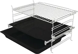Духова шафа електрична Gorenje 77 л A дисплей ф-я без додавання жиру чорний - мініатюра 8
