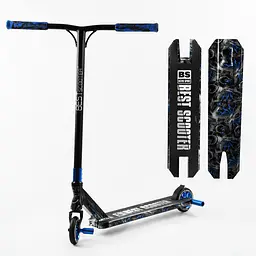 Самокат трюковий Best Scooter 72х13х58 см Різнобарвний 000231674 - мініатюра 2