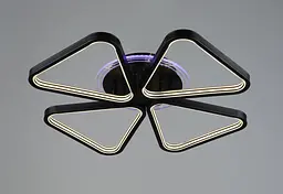 Люстра світлодіодна акрилова Sirius B YH921/4 BK чорна