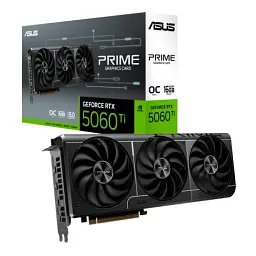 Відеокарта Asus GeForce RTX 5060 Ti PRIME OC 16GB GDDR7 (PRIME-RTX5060TI-O16G)