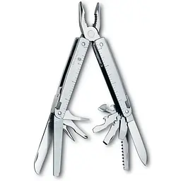 Мультитул Victorinox Swisstool 115мм 28функ+чорн.пласт.чохол - мініатюра 4