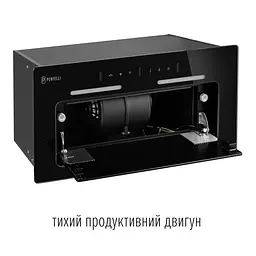 Витяжка повновбудована PERFELLI NUOVA 6NWRB NERO - мініатюра 13