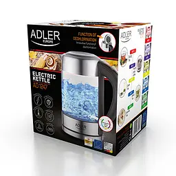 Електрочайник із контролем температури Adler AD 1247 NEW 1,7 літра - мініатюра 9