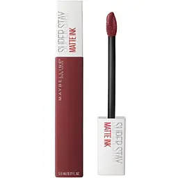 Рідка помада для губ Maybelline New York Super Stay Matte Ink відтінок 50 Бордовий 5 мл (B2984600)