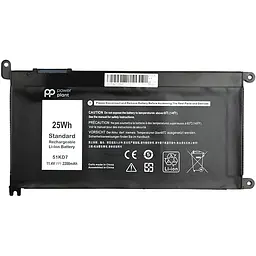 Акумулятор PowerPlant для ноутбуків DELL Chromebook 3180 (51KD7) 11.4V 2200mAh (NB441266)