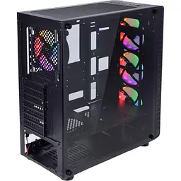 Корпус QUBE STORM Black (STORM_F5NU3) Без БП Б/в - мініатюра 3