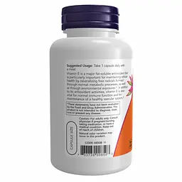 Вітамін E, DRY E-400 - 100 vcaps - мініатюра 3