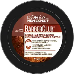 Крем стайлінг L'Oreal Paris Men Expert Barber Club для бороди та волосся 75 мл - мініатюра 3