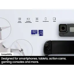 Карта пам'яті MICRO SDXC PRO+ 512GB W/ADAPT. MB-MD512SB/WW SAMSUNG - мініатюра 5