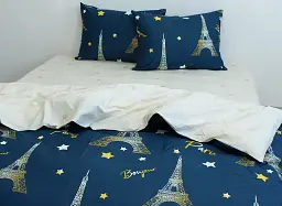 Комплект постільної білизни з компаньйоном TAG Tekstil S488 Євро - мініатюра 2